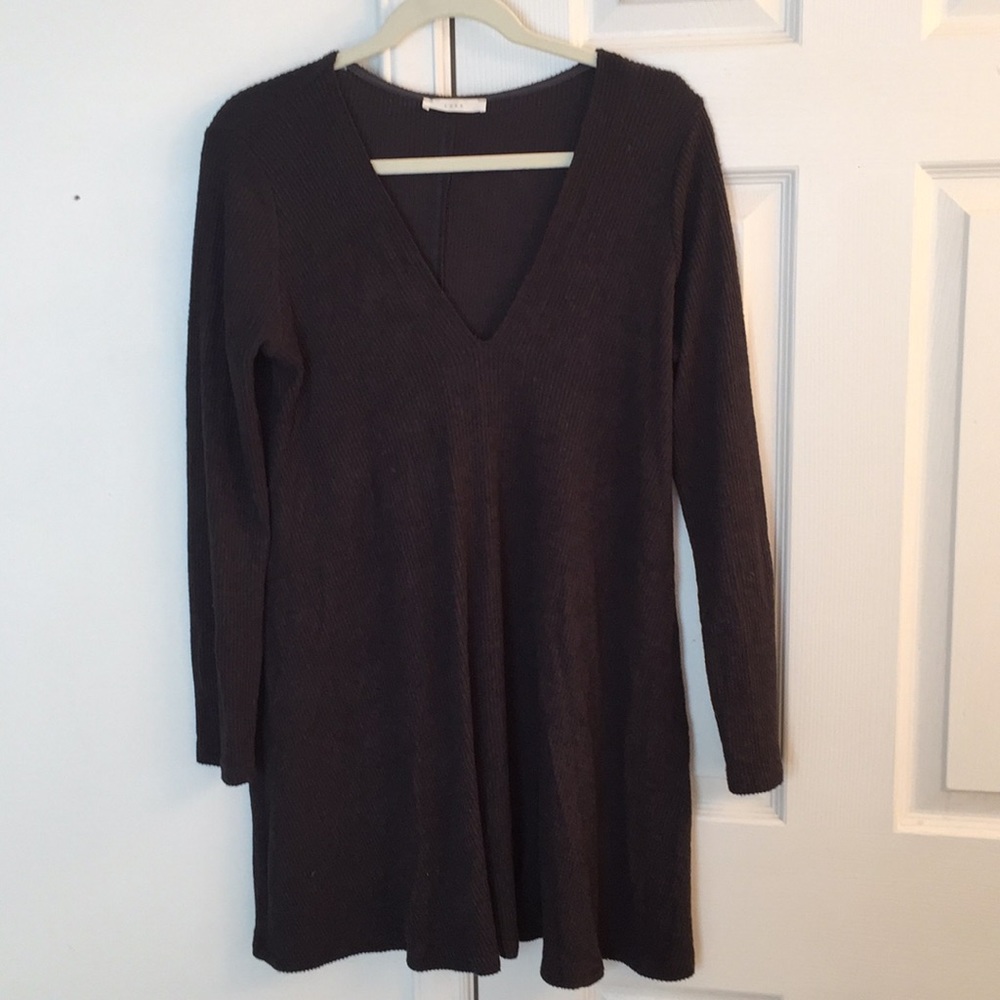 Grey Sweater Dress